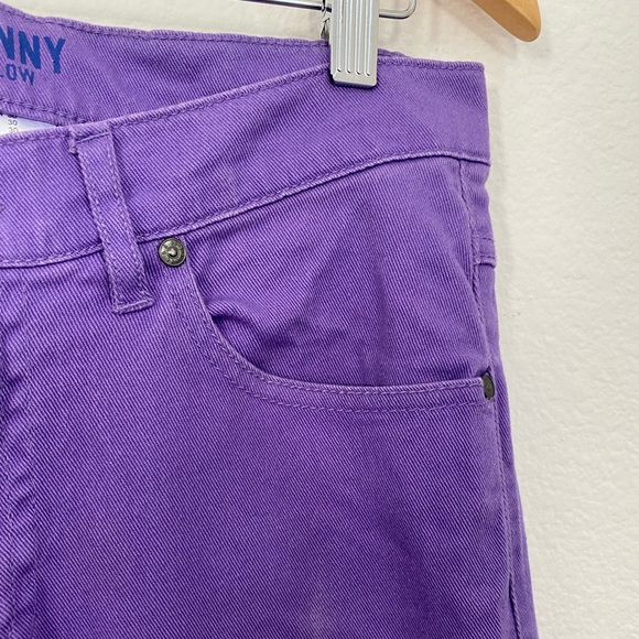 H&M Divided • Skinny Low Waist Purple Denim Jeans - Picture 4 of 15
